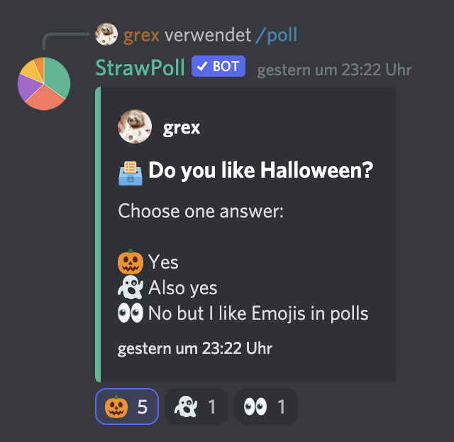 Discord Poll Bot - StrawPoll for Discord - StrawPoll.com